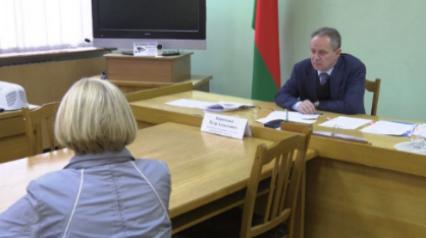 Председатель Гомельского горисполкома Пётр Кириченко провёл приём граждан по личным вопросам