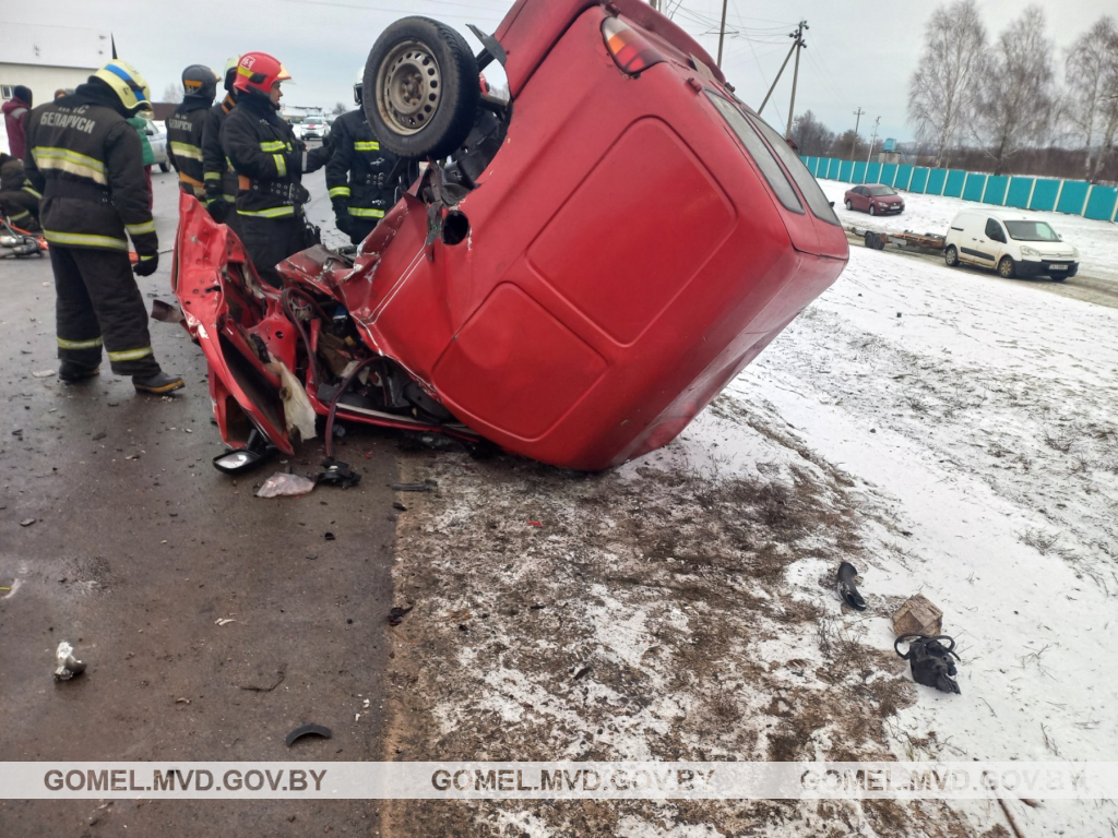 За сутки на Гомельщине произошло два ДТП, есть погибший