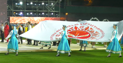 Открытие 10-го Международного фестиваля хореографического искусства «Сожскі карагод» (видео)