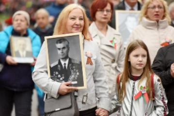 В Гомеле День Победы откроет шествие по улице Советской