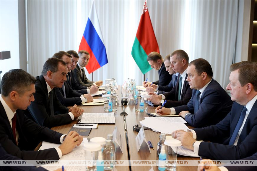 Головченко: Беларусь намерена реализовать в Краснодарском крае проекты в сфере машиностроения