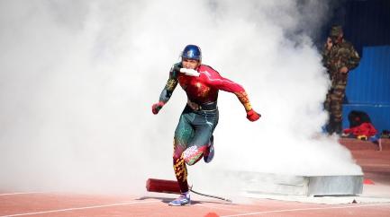 Мужская сборная Беларуси стала первой на ЧМ по пожарно-спасательному спорту