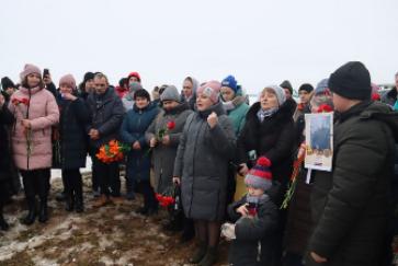 В Буда-Кошелевском районе похоронили бойца, который без вести пропал в годы Великой Отечественной войны 