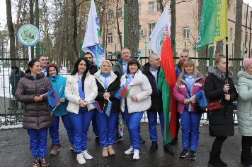 В Ченках под Гомелем стартовала областная спартакиада Белорусского профсоюза работников строительства