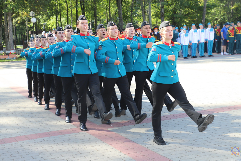 XXVI Республиканский слет юных спасателей-пожарных стартовал в «Зубренке»